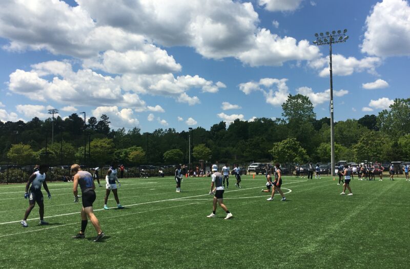 Battle in Football City USA Blazing 7on7 Day 1 Notes (18u)