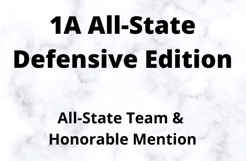 1A All-State Team: Defense Edition