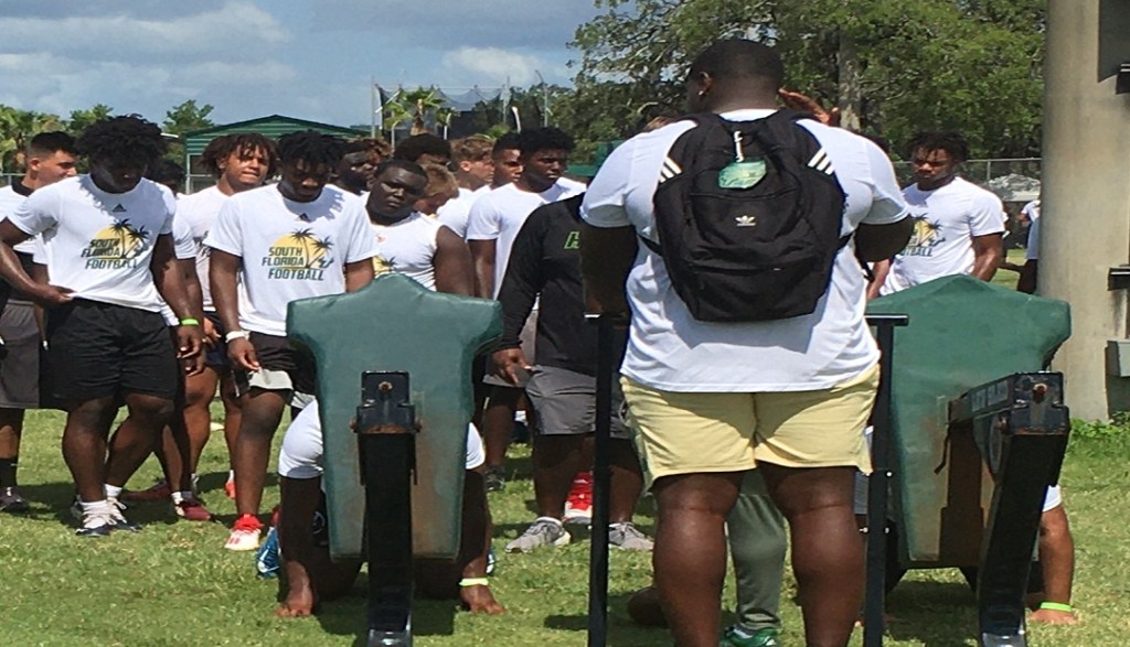 USF Camp Attracts Over 800 Prospects
