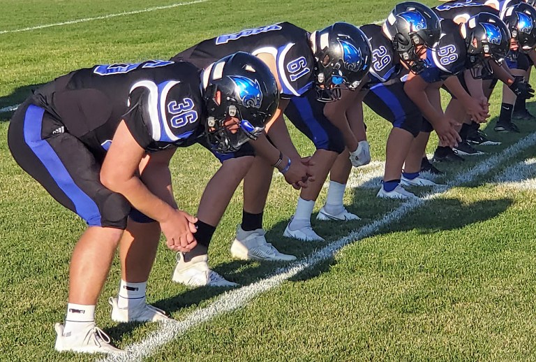 Game balls for Resurrection Christian in Week 1