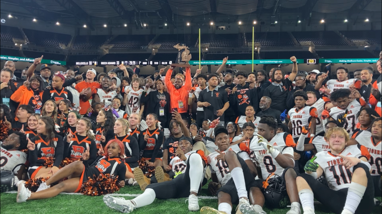 Belleville wins D1 State Championship over Adams 55-33