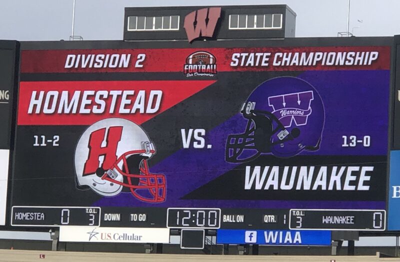 D2 State Championship: Waunakee vs Homestead