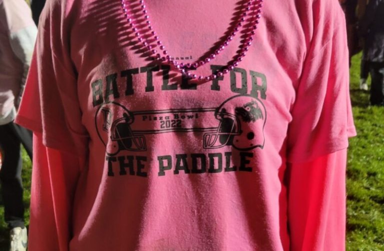 The Battle for the Paddle - a rain soaked classic