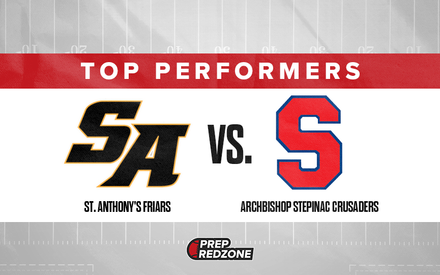 St. Anthony&#8217;s vs. Archbishop Stepinac Top Performers