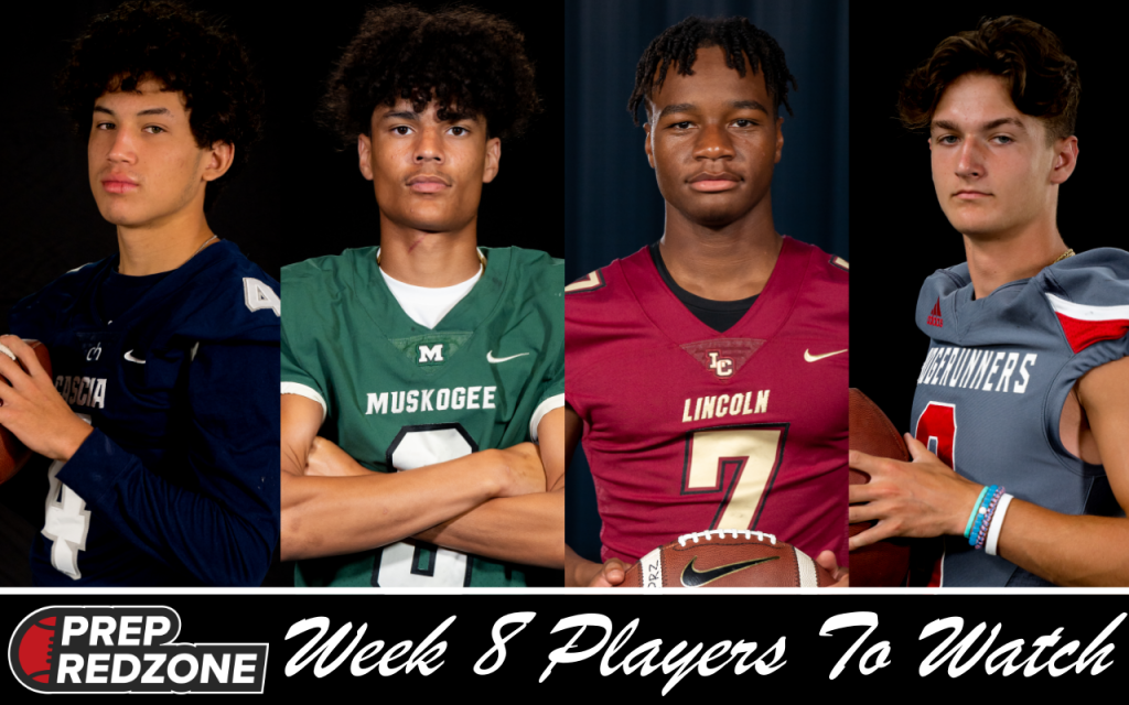 Week Eight Players To Watch