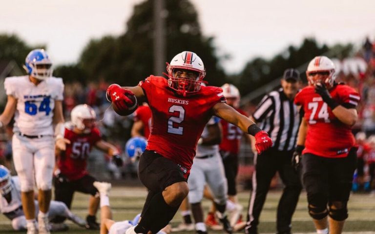 NE 2022 11-Man Rushing Yards Leaders