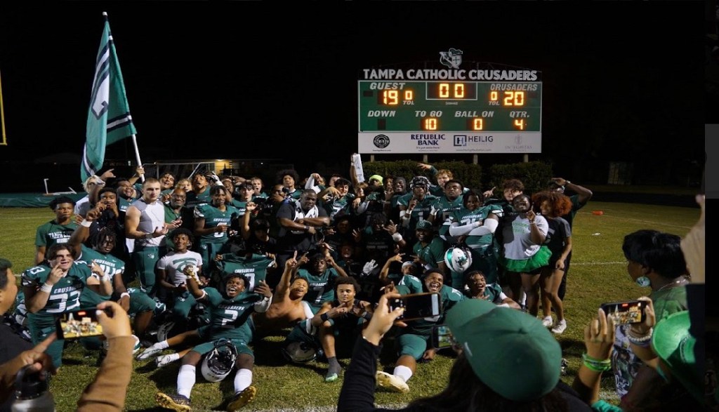 Tampa Catholic Gets Over The Hump