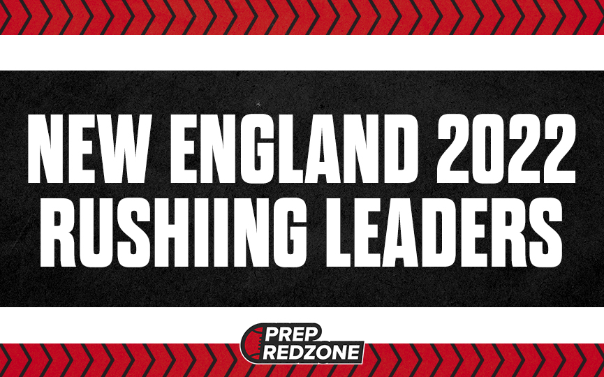 2022 New England Final Season &#8220;Rushing Leaders&#8221;.