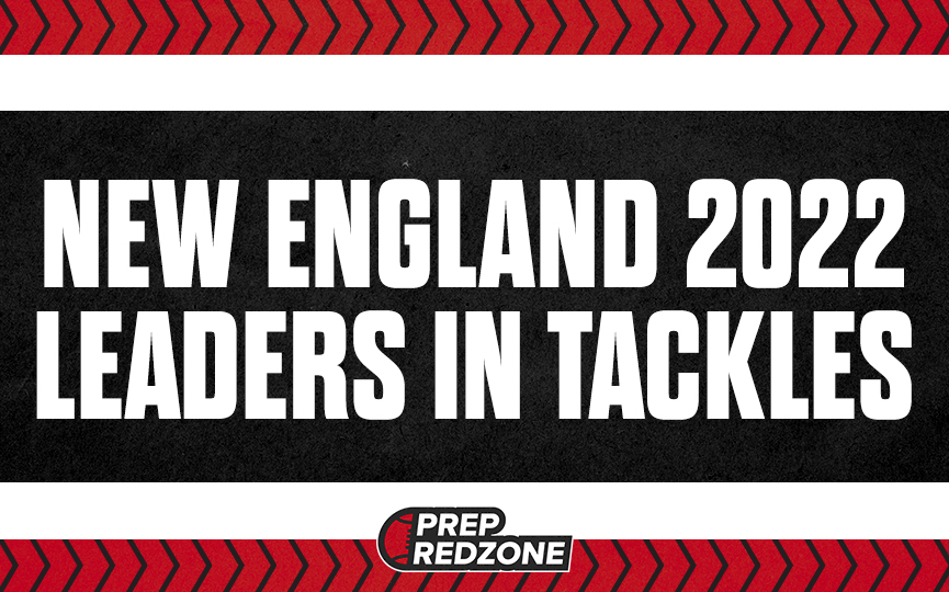2022 New England Final Stat Leaders in Tackles.
