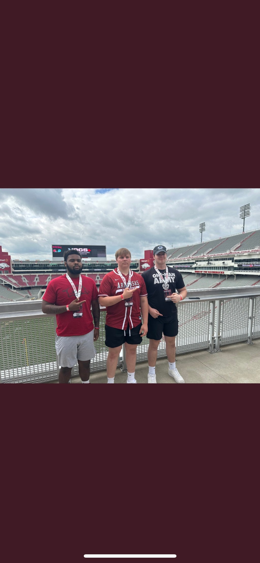 Arkansas Hosts In-State Recruits