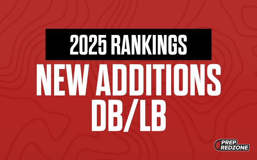 2025 Rankings: New Additions LB/DB