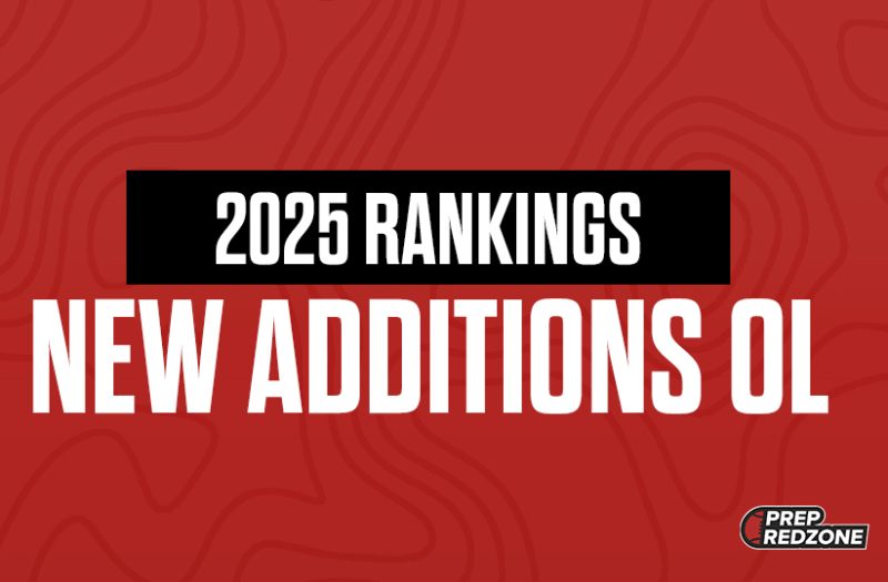 2025 Rankings: Offensive Linemen Creeping Up the Ranks!