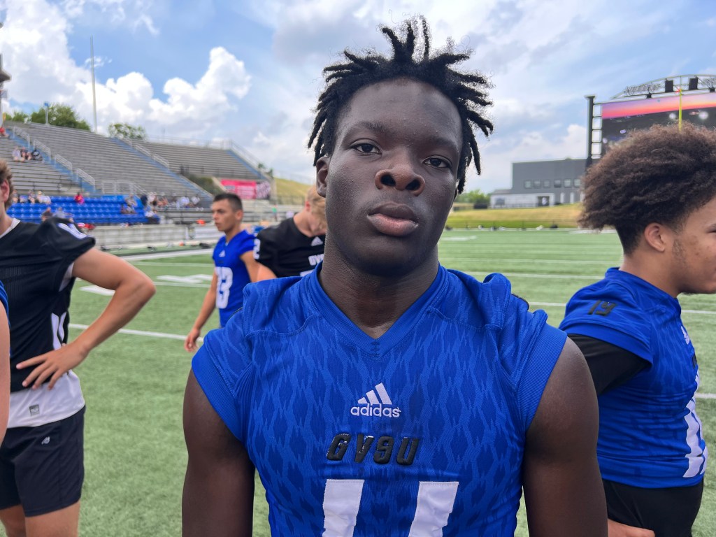 Grand Valley State Camp: WRs/RBs Shine