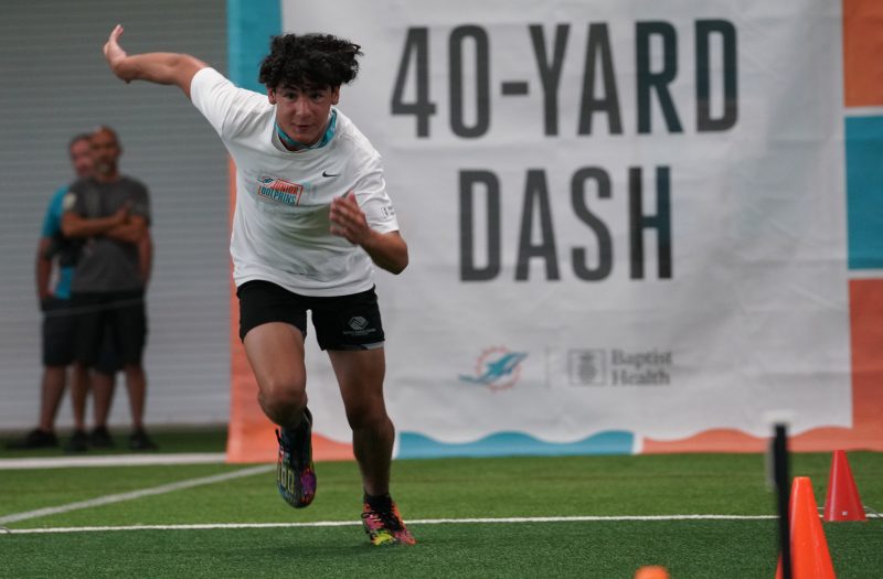 Jr. Dolphins Youth Combine: Top Middle School Results