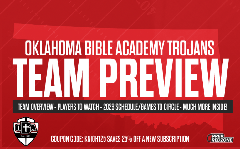 OK Bible Academy Trojans OK 2023 Team Preview