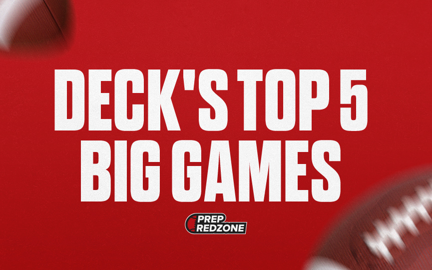 Week Eight: Deck's Big Games
