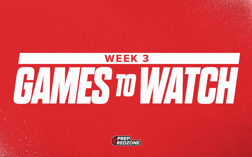 Games to Watch: Week 3 Part I
