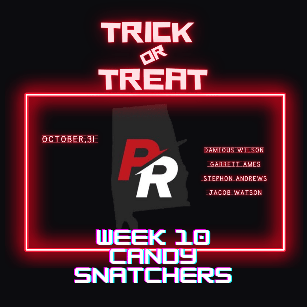 Trick or Treat &#8211; Week 10 Candy Snatchers