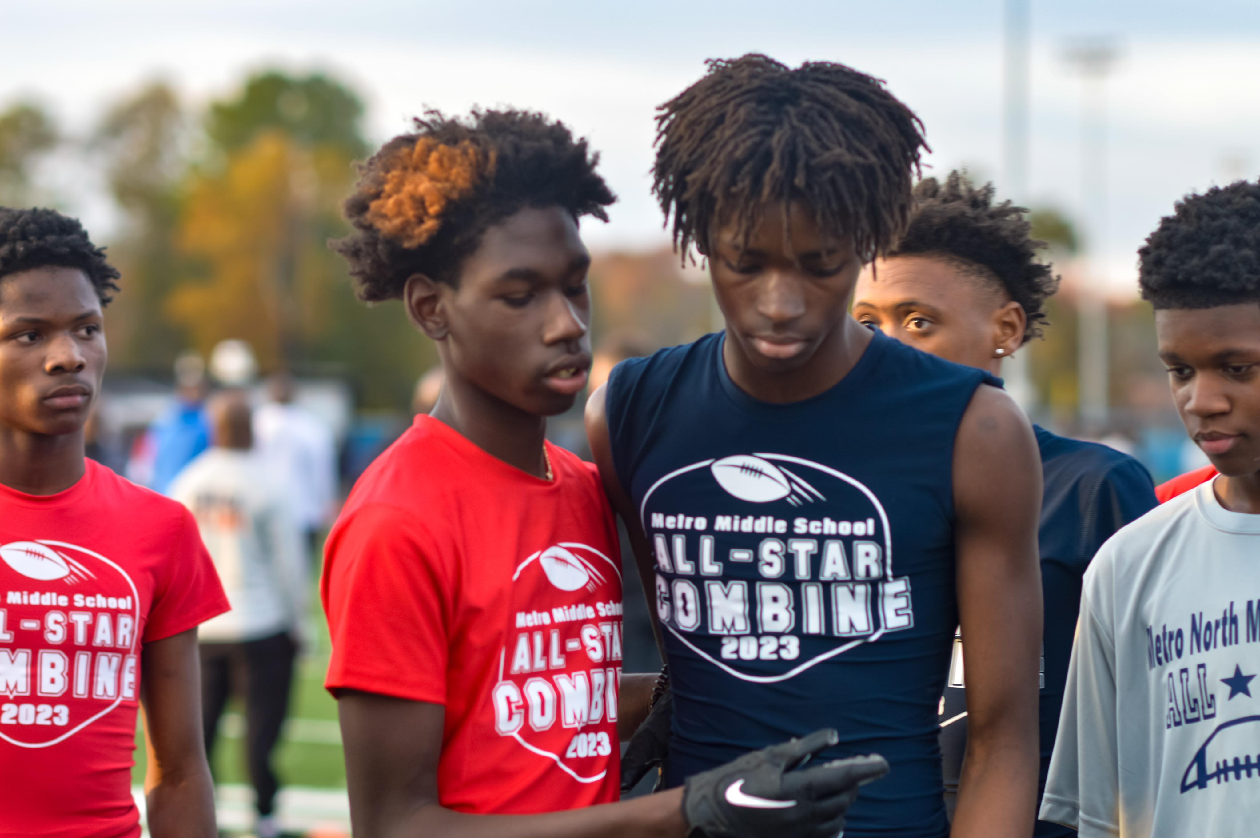 Metro Middle School AllStar Combine Showcase Running Backs Prep