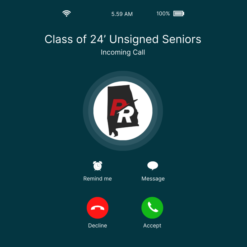 Class of 24&#8242; Unsigned Senior