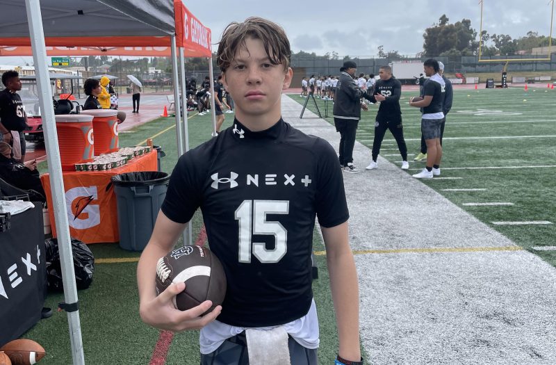 <span class="pn-tooltip pn-player-link">
        <span class="name-pointer">Elite 2028 QBs Performing at Under Armour camp series</span>
        <span class="info-box not-prose" style="background: linear-gradient(to bottom, rgba(193,25,32, 0.95) 0%,rgba(193,25,32, 1) 100%)">
            <a href="https://prepredzone.com/2024/03/elite-2028-qbs-performing-at-under-armour-camp-series/" class="link-wrap">
                                    <span class="player-img"><img src="https://prepredzone.com/wp-content/uploads/sites/3/2024/03/unnamed_2d3cfb-crop-3024x1986-1711554388.jpg?w=150&h=150&crop=1" alt="Elite 2028 QBs Performing at Under Armour camp series"></span>
                
                <span class="player-details">
                    <span class="first-name">Elite</span>
                    <span class="last-name">2028 QBs Performing at Under Armour camp series</span>
                    <span class="measurables">
                                            </span>
                                    </span>
                <span class="player-rank">
                                                        </span>
                                    <span class="state-abbr"></span>
                            </a>

            
        </span>
    </span>
