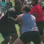 Mass lineman making waves in Maryland