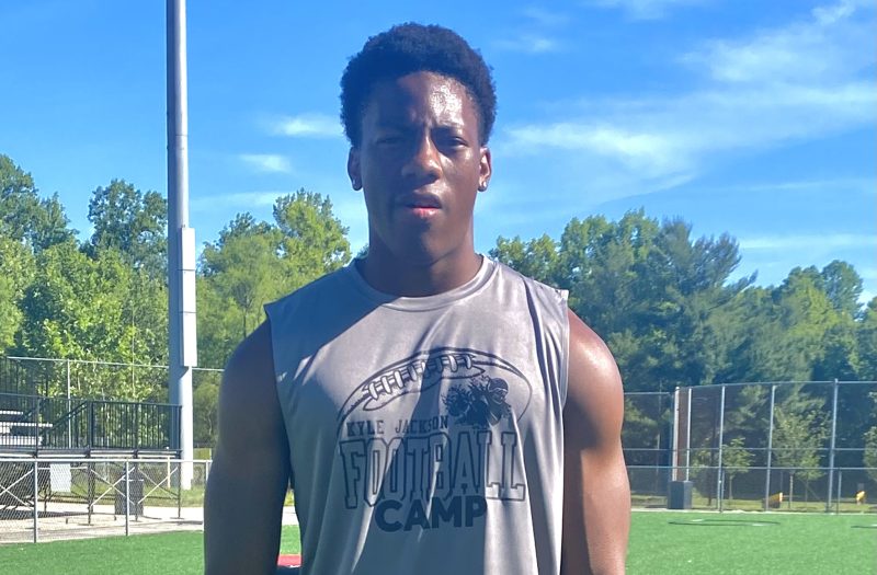<span class="pn-tooltip pn-player-link">
        <span class="name-pointer">Bowie State Mega Camp – Defensive Standouts</span>
        <span class="info-box not-prose" style="background: linear-gradient(to bottom, rgba(193,25,32, 0.95) 0%,rgba(193,25,32, 1) 100%)">
            <a href="https://prepredzone.com/2024/06/bowie-state-mega-camp-defensive-standouts/" class="link-wrap">
                                    <span class="player-img"><img src="https://prepredzone.com/wp-content/uploads/sites/3/2024/06/bowie.jpg?w=150&h=150&crop=1" alt="Bowie State Mega Camp – Defensive Standouts"></span>
                
                <span class="player-details">
                    <span class="first-name">Bowie</span>
                    <span class="last-name">State Mega Camp – Defensive Standouts</span>
                    <span class="measurables">
                                            </span>
                                    </span>
                <span class="player-rank">
                                                        </span>
                                    <span class="state-abbr"></span>
                            </a>

            
        </span>
    </span>
