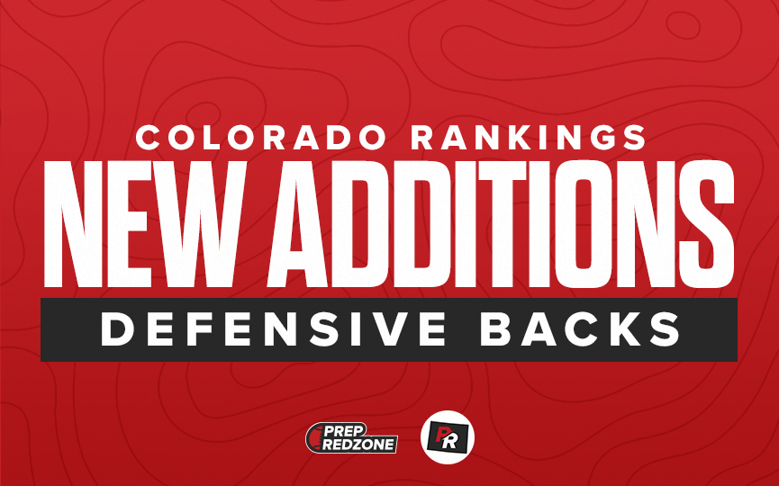 Colorado 2025 Rankings New Addition DB's