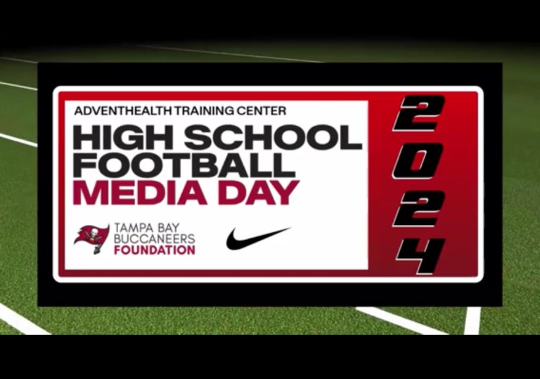 Closer Look: 2024 Tampa Bay Buccaneers High School Football Media Day 