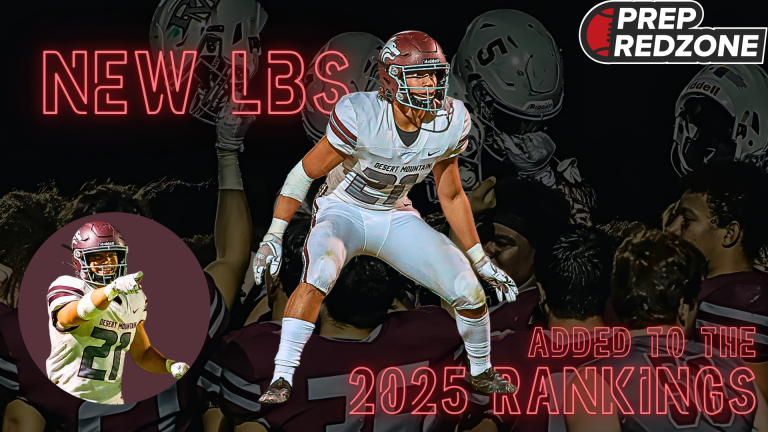 New Linebackers Added to the 2025 Rankings, Pt. 1