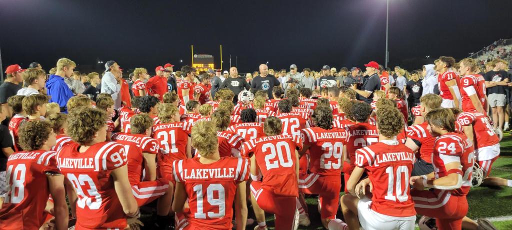 Lakeville North overcame a bad start &amp;#8211; stayed undefeated