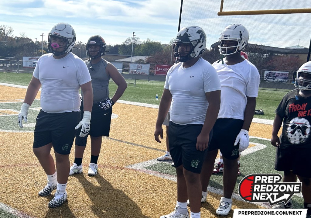 Fire vs. Ice Game: Team Ice Linemen Practice Standouts