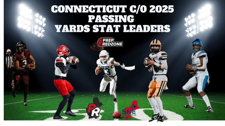 Connecticut Class of 2025 CIAC Passing Leaders