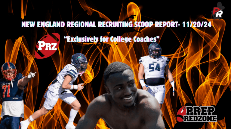 NEW ENGLAND REGIONAL RECRUITING SCOOP - 11/20/24