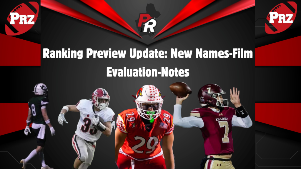 Ranking Preview Update: New Names Film Eval-Notes