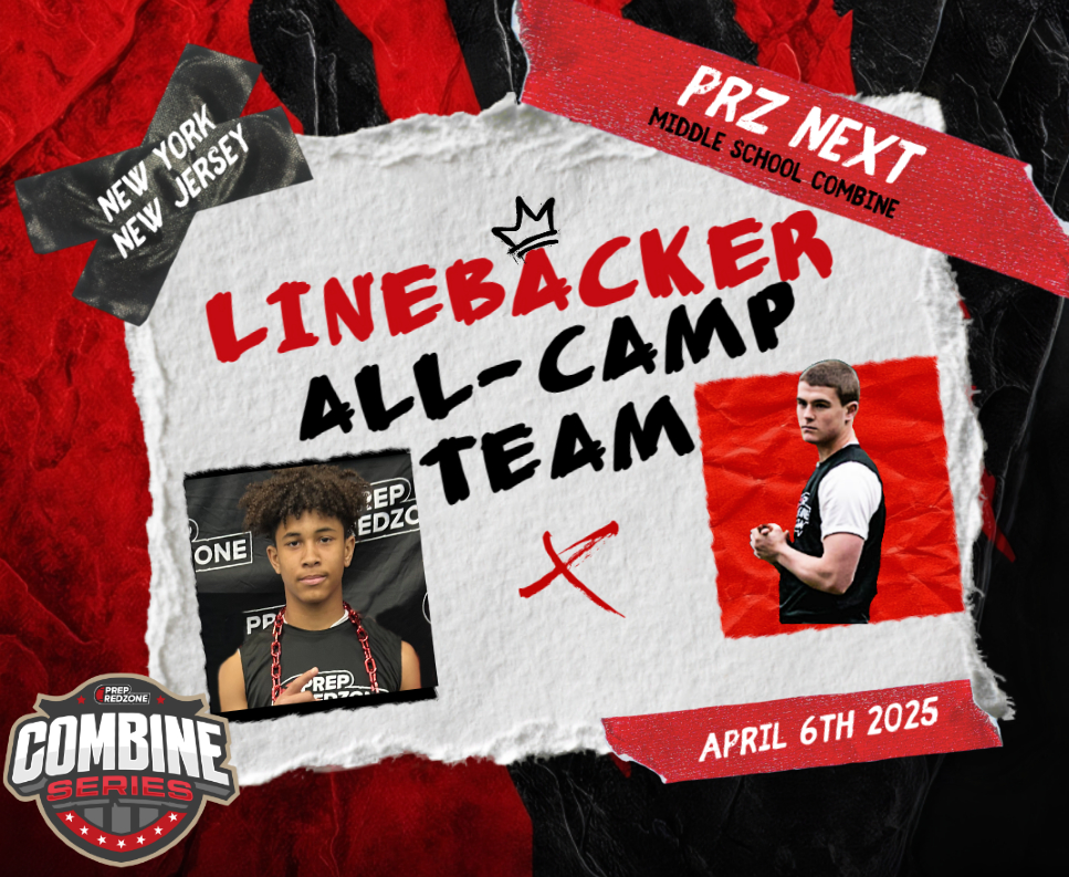 Linebacker Love From The PRZ Next NY|NJ Middle School Combine