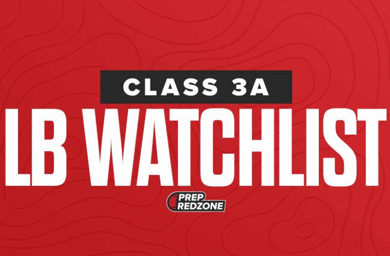 Class 3A Senior LB Watchlist for 2025