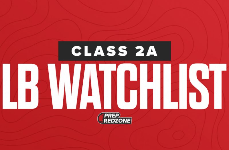 Class 2A Senior LB Watchlist for 2025