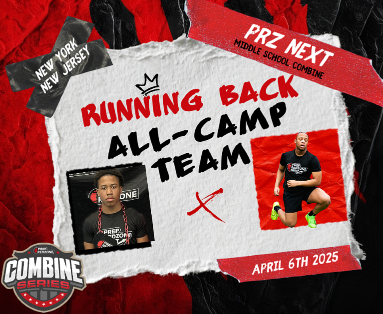 Rumble Young Man Rumble: PRZ Next NY|NJ Middle School Combine RBs