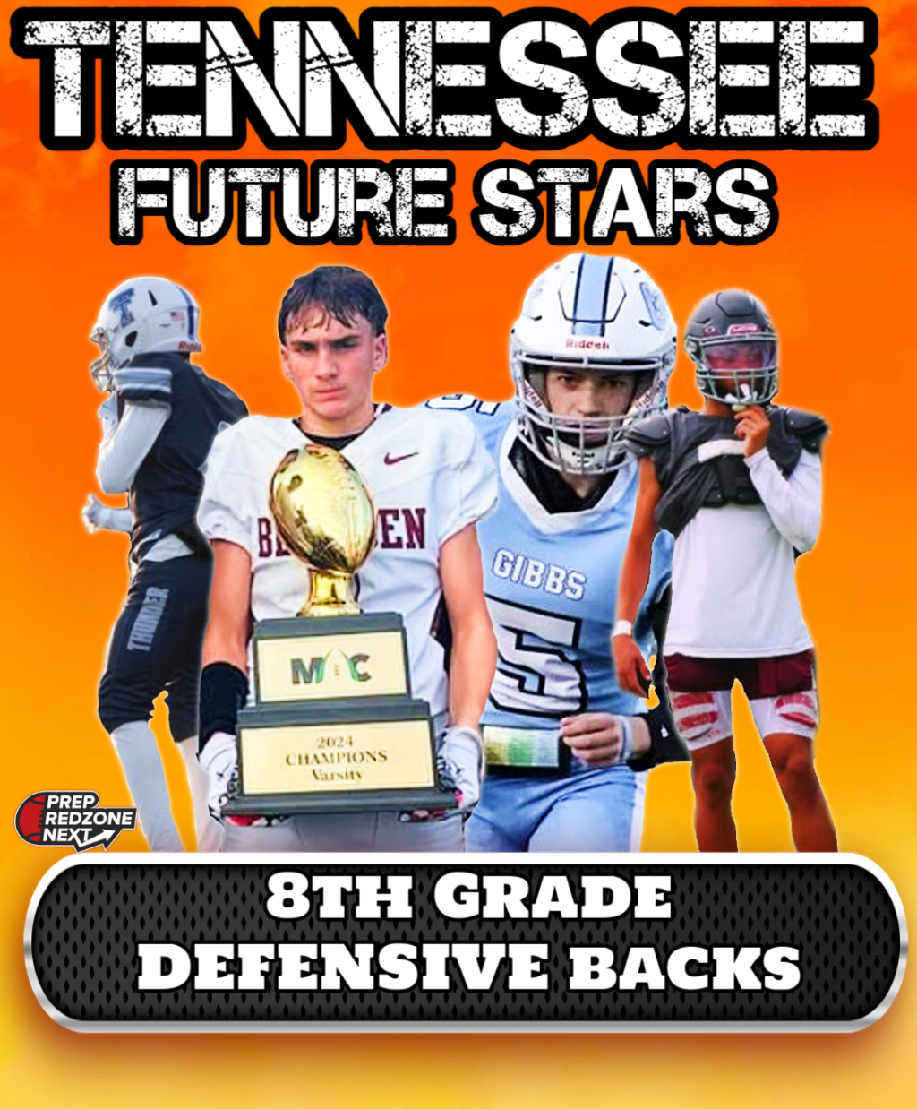 2025 Tennessee Future Stars – 8th Grade Defensive Back Selections