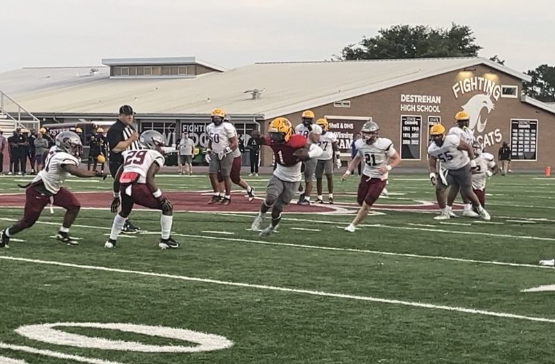 Eye-catchers from Edna Karr vs. Destrehan spring game