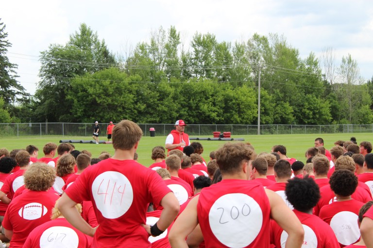 UW-River Falls Mega Camp Workout Warriors | TEs