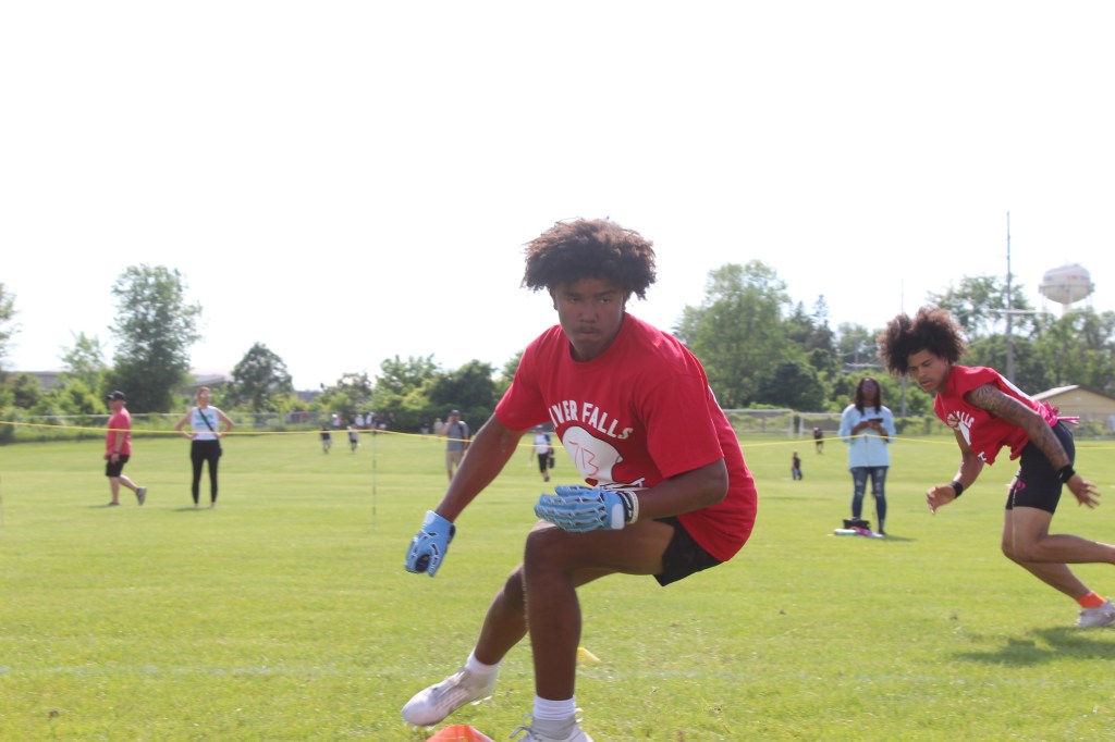 UW-River Falls Mega Camp Workout Warriors | DBs