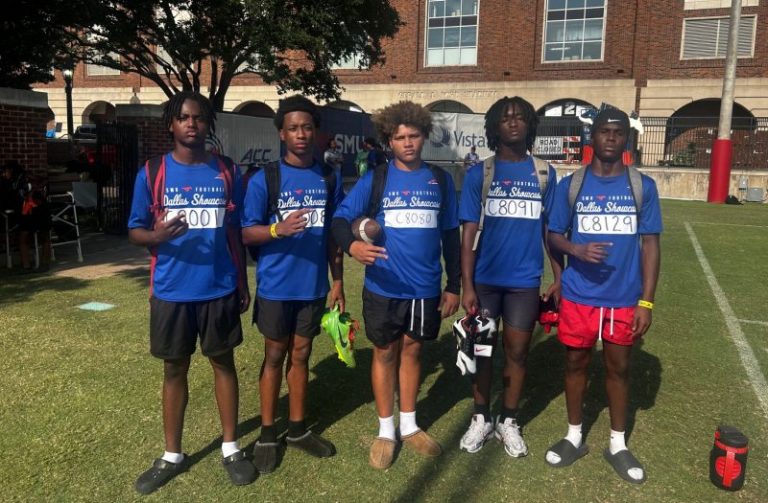Five 2028 Athletes Make Noise At SMU Camp