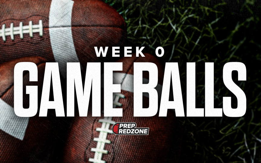 Week 0 Game Balls Prep Redzone PRZ GameBalls Week0 