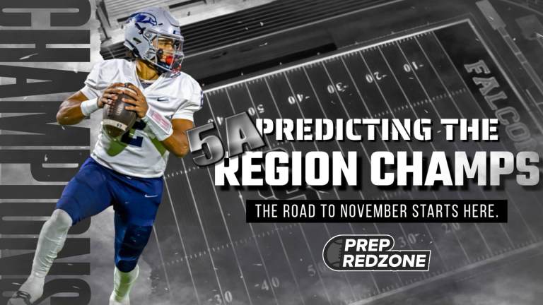 Predicting the 5A Region Champs for the 2025 Season