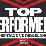 Heritage vs Ridgeland Top Performers