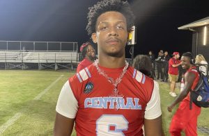 Louallen, Stifling Central Defense Rout Blacksburg