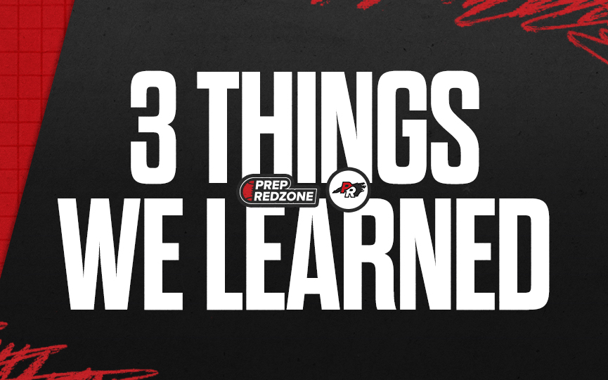 3 Things We Learned in Week 2