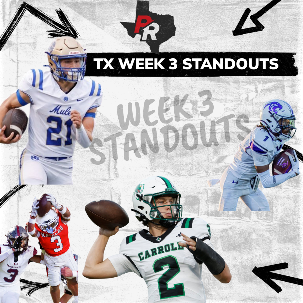 Week 3 Standouts: TX High School Football’s Top Performers